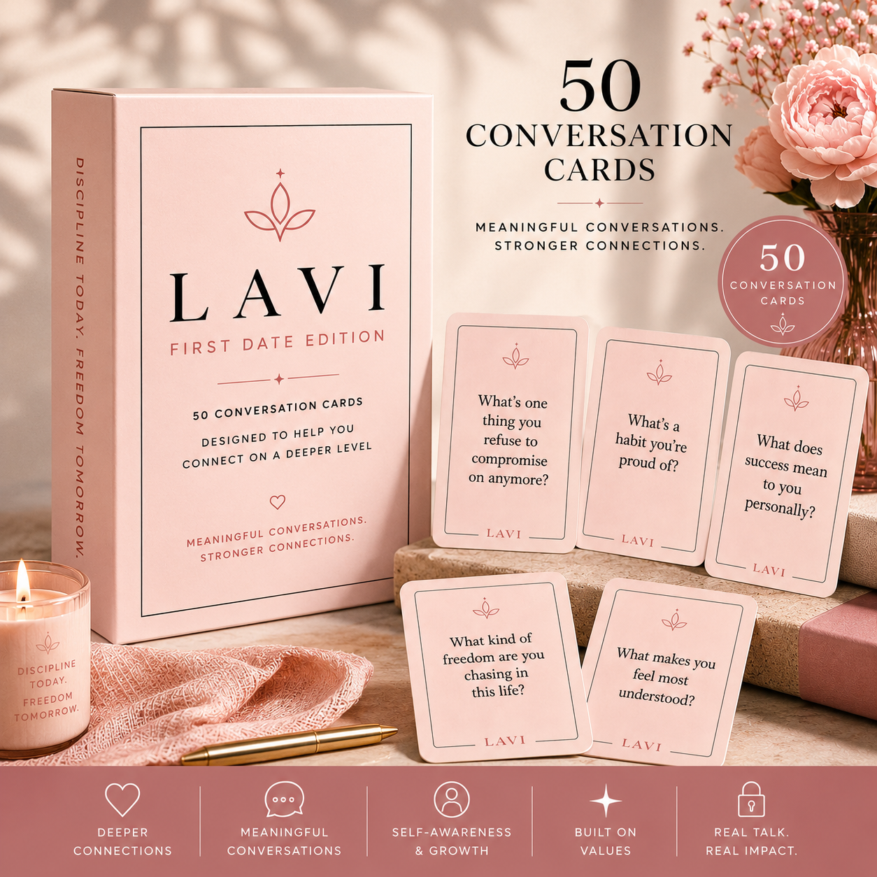 PRE-ORDER Conversation Cards - 1st date EDITION